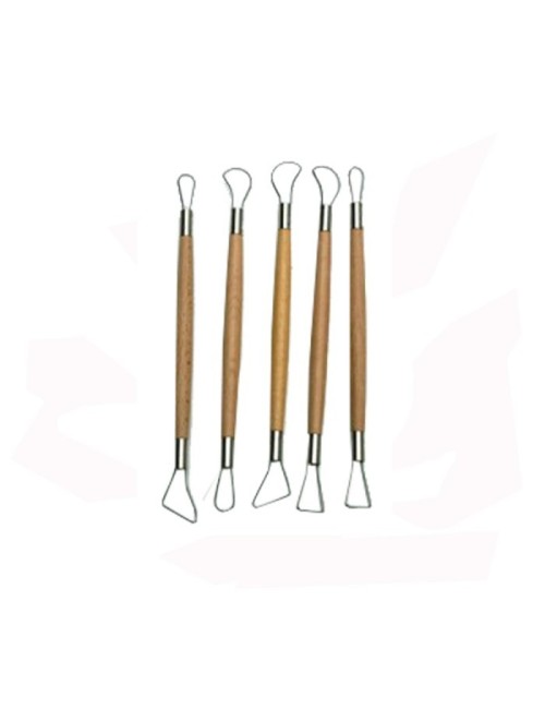 MIRETTE DOUBLE COUPANTE 22CM LOT DE 5