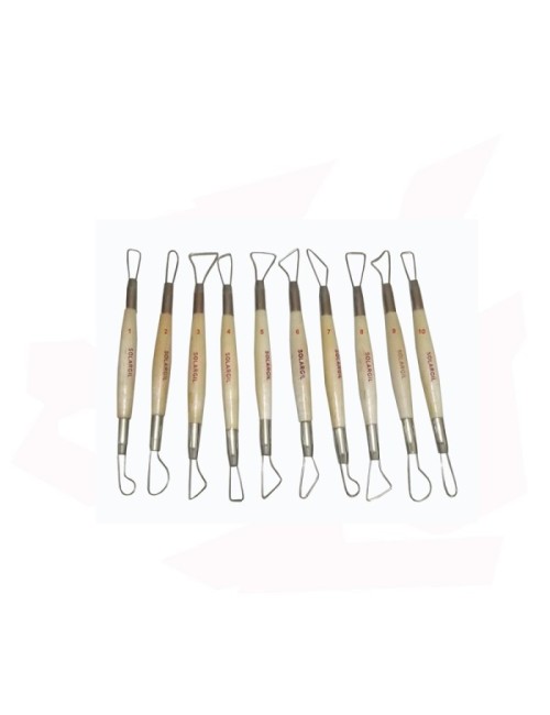 MIRETTE DOUBLE A FIL ROND 16CM LOT DE 10 PIECES