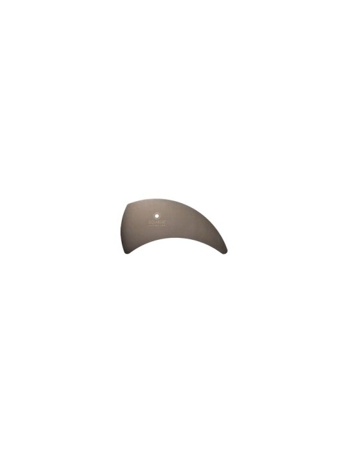 ESTEQUE INOX BICORNE RIGIDE 153 x 81 MM