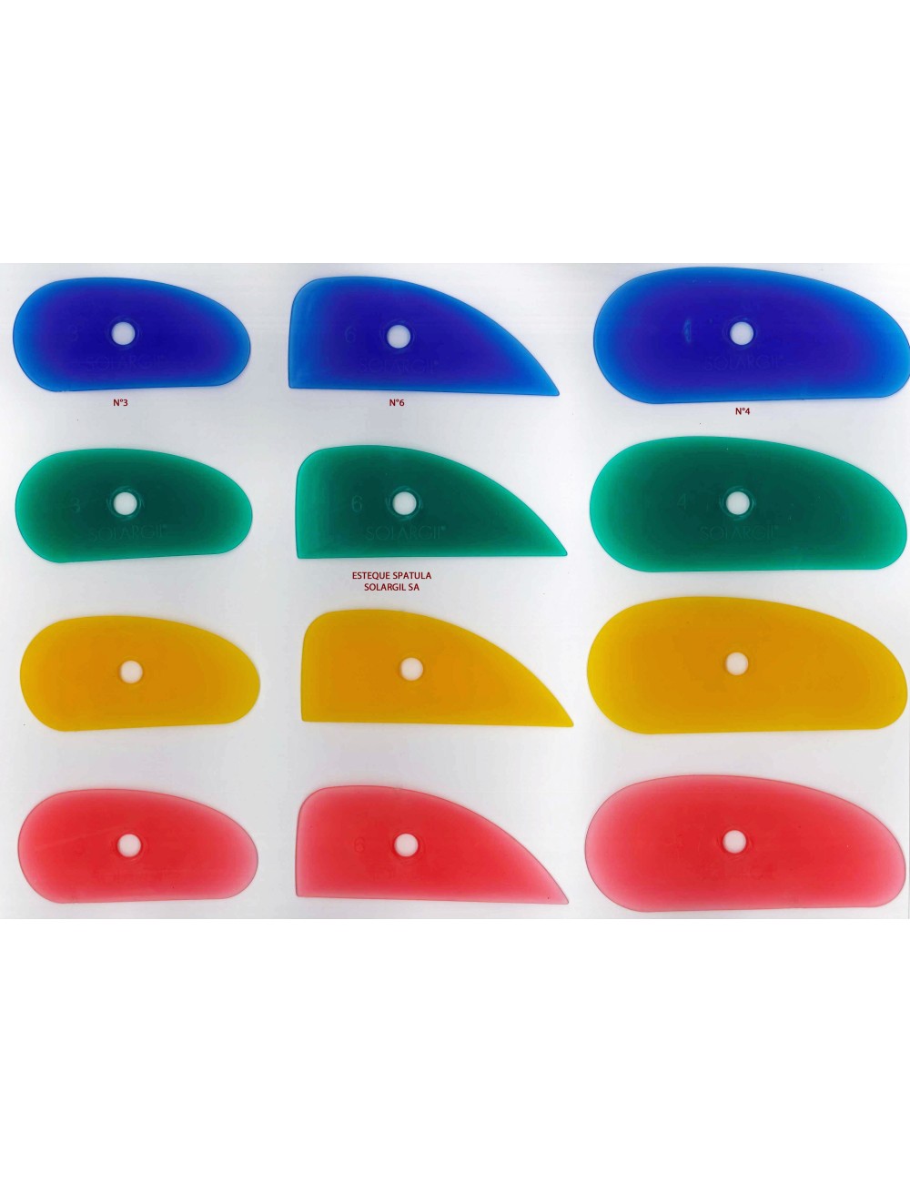 SPATULA DEMI-OVALE 140*60 MM SPA-4