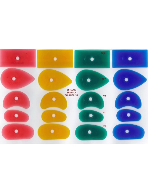 SPATULA DEMI-OVALE 90*45 MM SPA-2