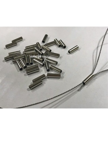 MANCHON INOX A SERTIR POUR CABLE EN 0.7 MM