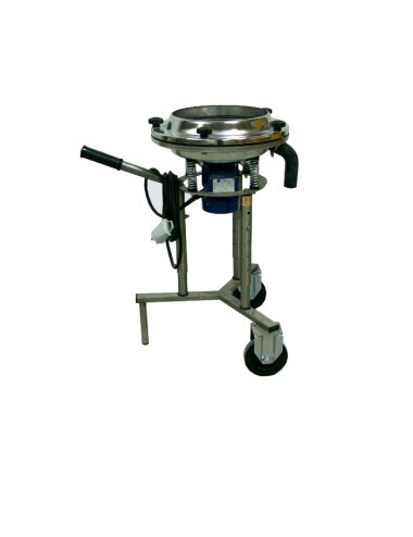 TAMISEUR ROND  MONTER SUR PIED EN INOX Ø 450 MM