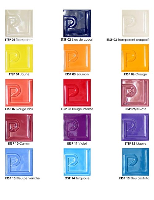 ÉMAIL LIQUIDE ETSP-04 JAUNE BRILLANT SANS PLOMB 250GRS