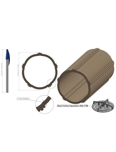 PROFIL EXPANSION CREUX 28 SP95