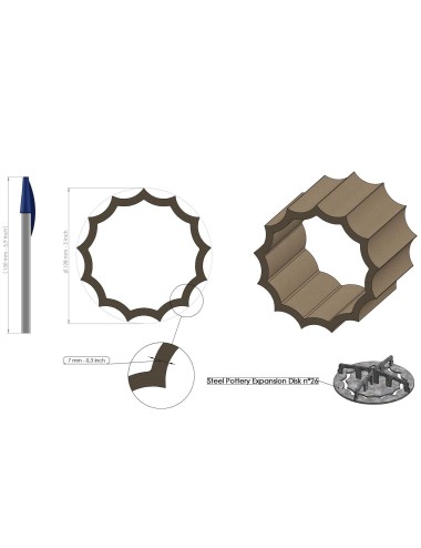 PROFIL EXPANSION CREUX 26 SP95