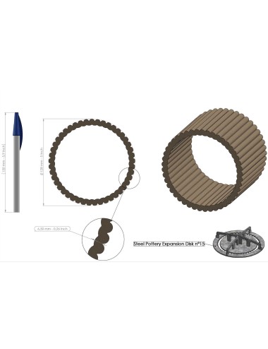 PROFIL EXPANSION CREUX 15 SP95