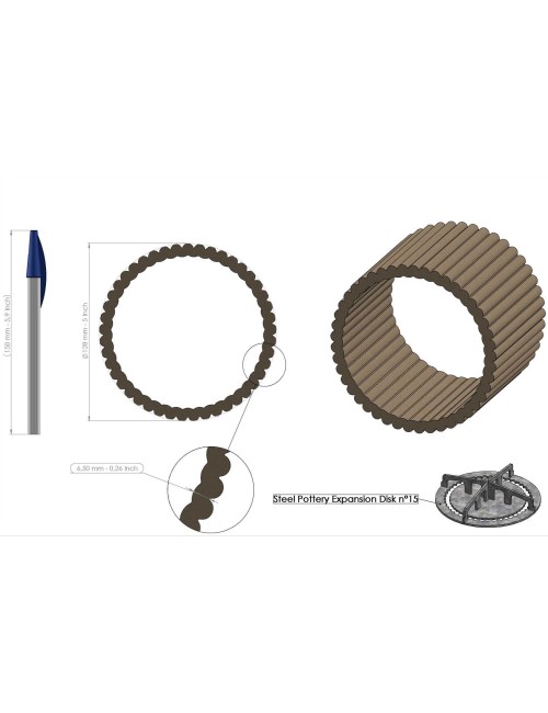 PROFIL EXPANSION CREUX 15 SP95