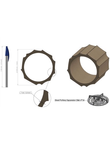 PROFIL EXPANSION CREUX 14 SP95