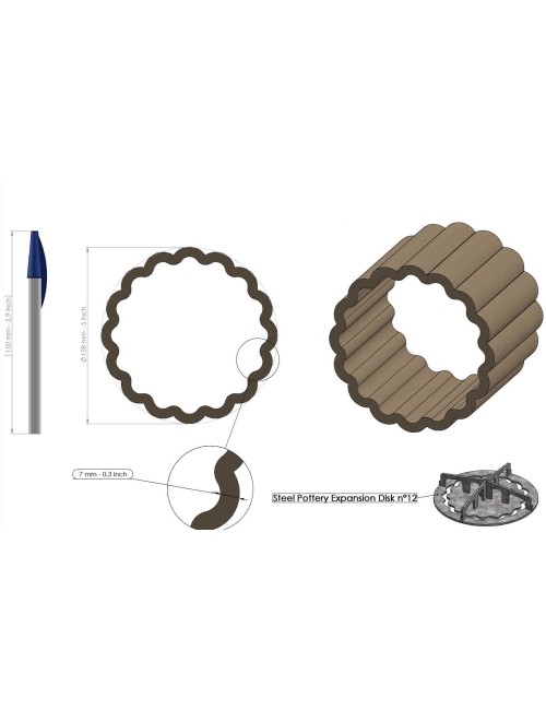 PROFIL EXPANSION CREUX 12 SP95