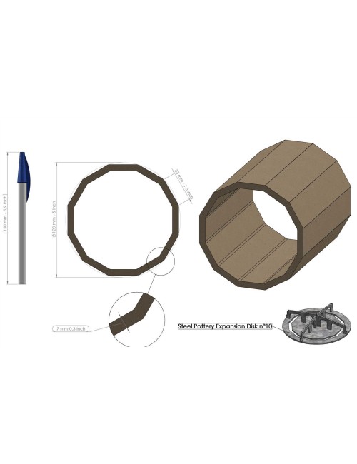 PROFIL EXPANSION CREUX 10 SP95