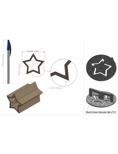 PROFIL CREUX 21 SP95