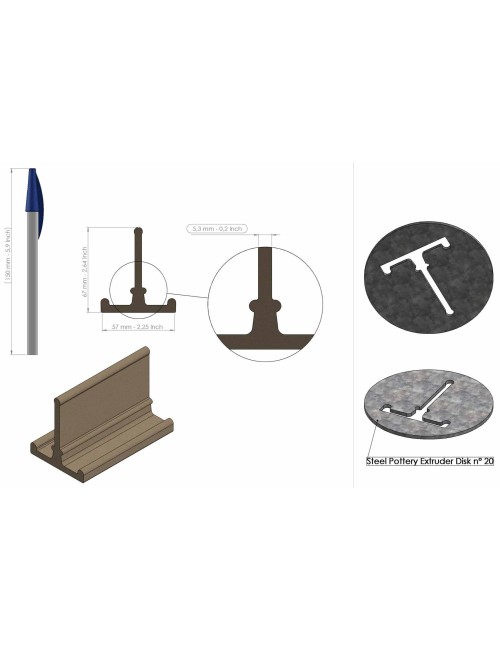 PROFIL CREUX 20 SP95