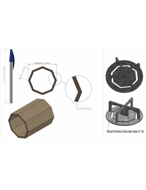 PROFIL CREUX 12 SP95