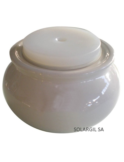 JARRE 1800CC EN PORCELAINE POUR BROYEUR PLANETAIRE