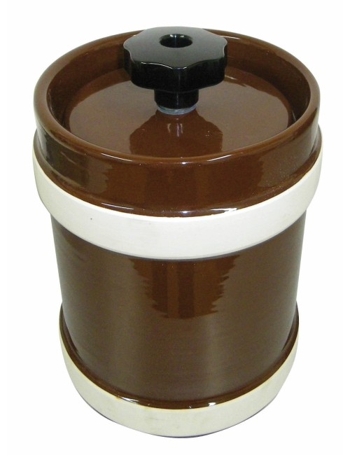 JARRE ALUMINE 10 L AVEC BILLES DIM EXT Ø 300 * H 400 MM - MGSR100.0