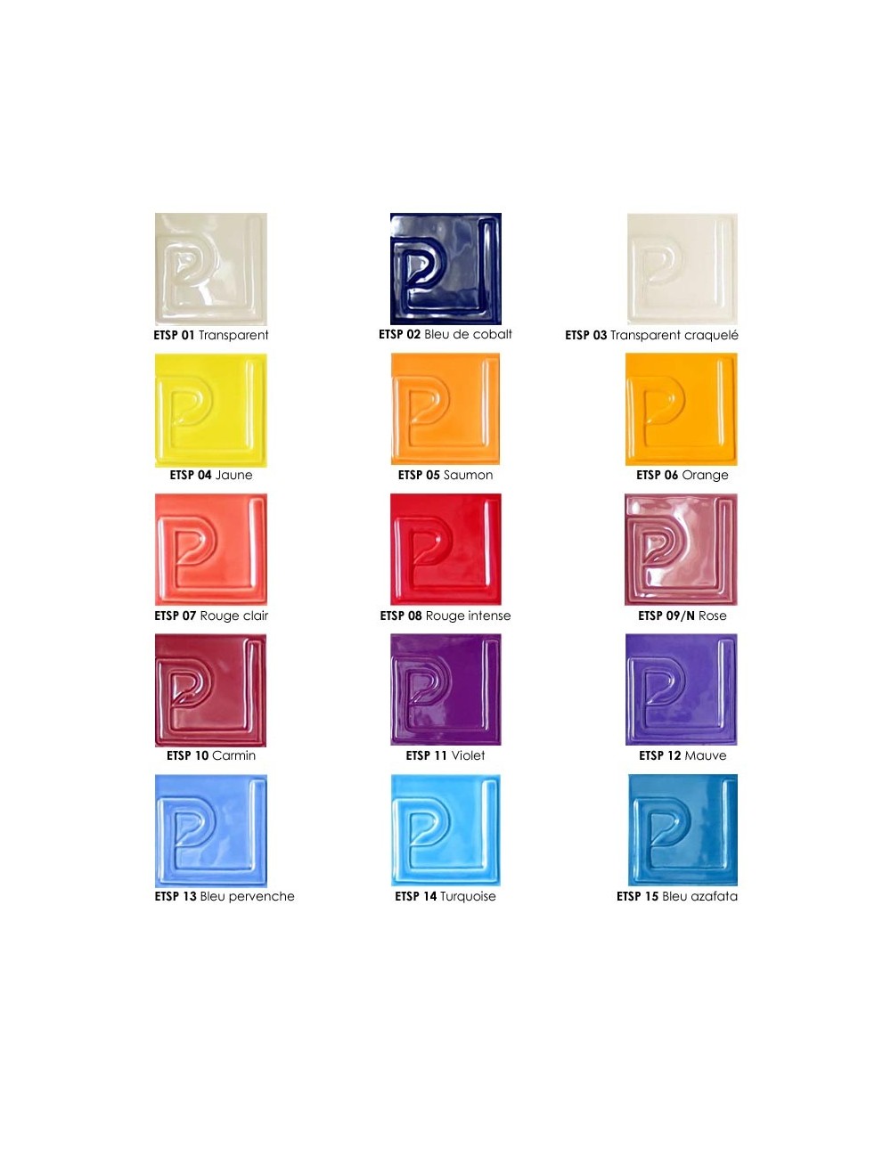 ÉMAIL LIQUIDE ETSP-08 ROUGE INTENSE BRILLANT SANS PLOMB 250GRS