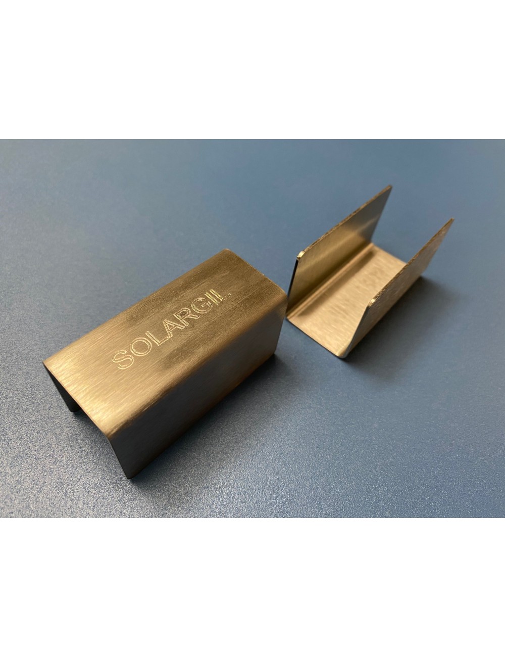 PAIRE DE CLIPS EN INOX