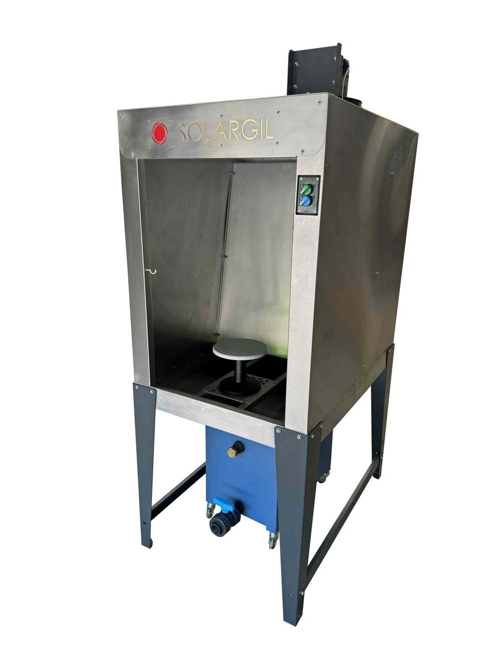 CABINE D'EMAILLAGE INOX RIDEAU D'EAU MODELE ECONOMIQUE RS5205