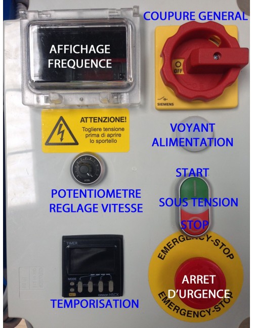 BROYEUR A JARRES 1 ETAGE - MGS 1P