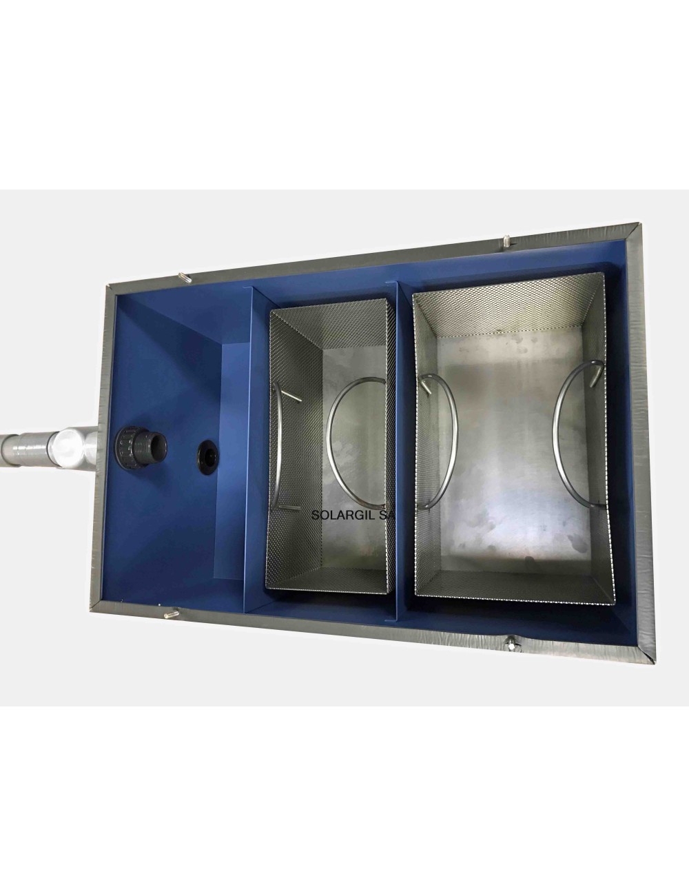 BAC INOX EXTRA PLAT POUR CUISINE ET ATELIER PEINTURE-BACSLIM