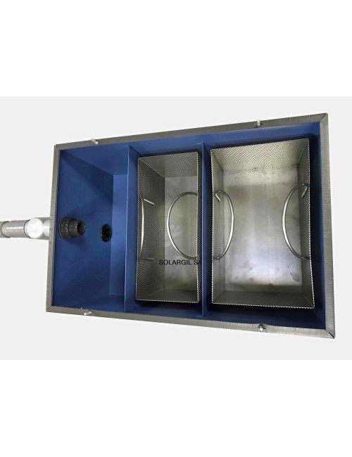 BAC INOX EXTRA PLAT POUR CUISINE ET ATELIER PEINTURE-BACSLIM