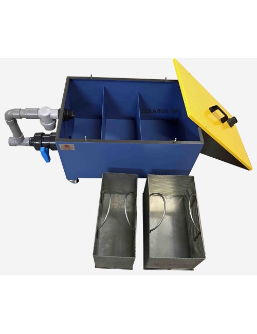 BAC INOX EXTRA PLAT POUR CUISINE ET ATELIER PEINTURE-BACSLIM