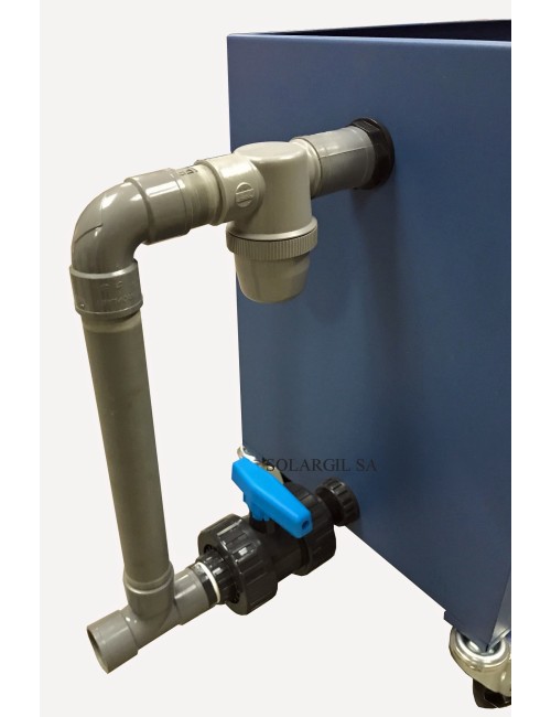 BAC DE DECANTATION INOX AVEC 2 PANIERS FILTRATION