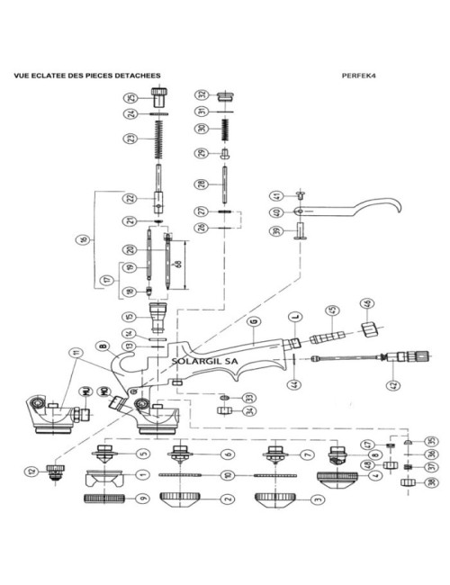 AIGUILLE PERFEKT 4 DE 1 A 2.2 MM AU CHOIX