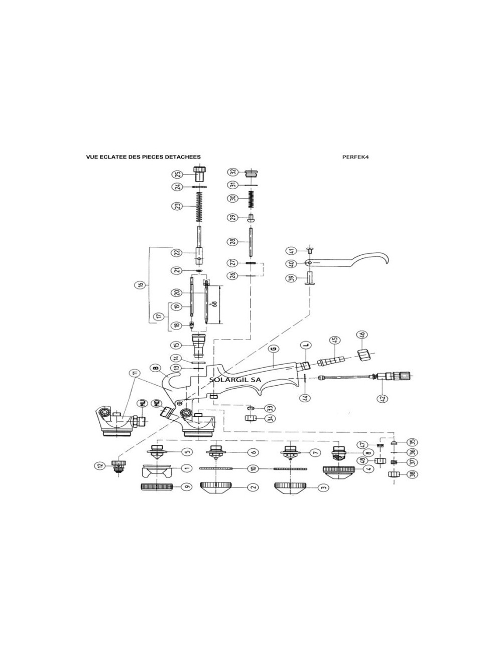 AIGUILLE KSMPL DE 1 A 2 MM 