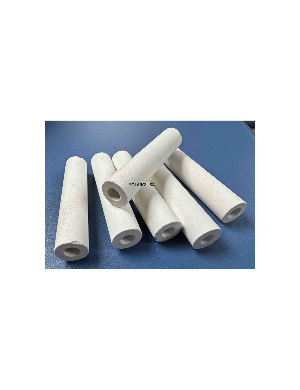 TUBE PASSAGE DE RESISTANCE 1400°C EXT Ø 15 ET INT Ø 7 MM - LE CM