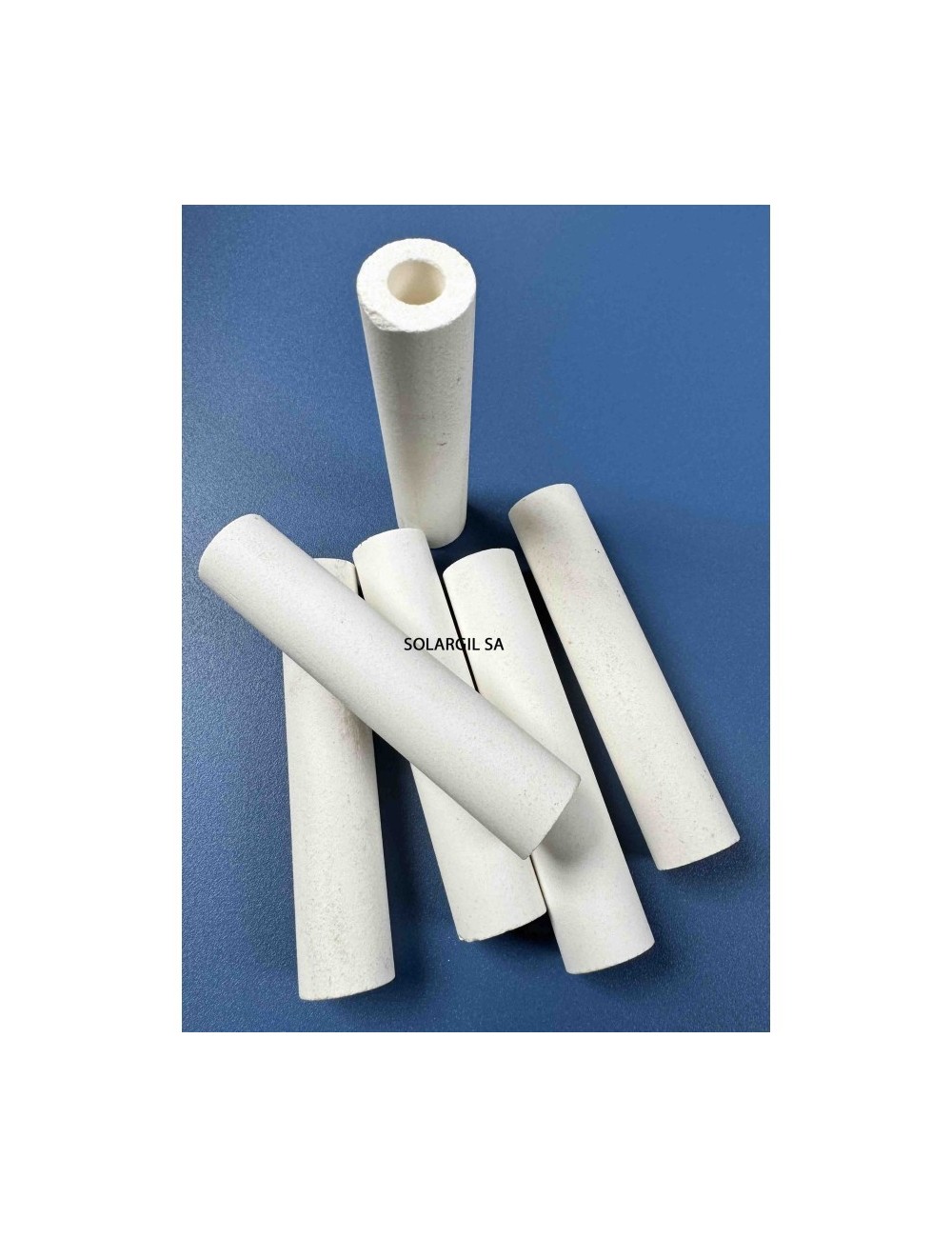 TUBE PASSAGE DE RESISTANCE 1400°C EXT Ø 15 ET INT Ø 7 MM - LE CM