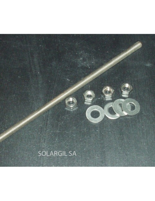 TIGE INOX REFRAC. L 1000 X Ø 8 MM