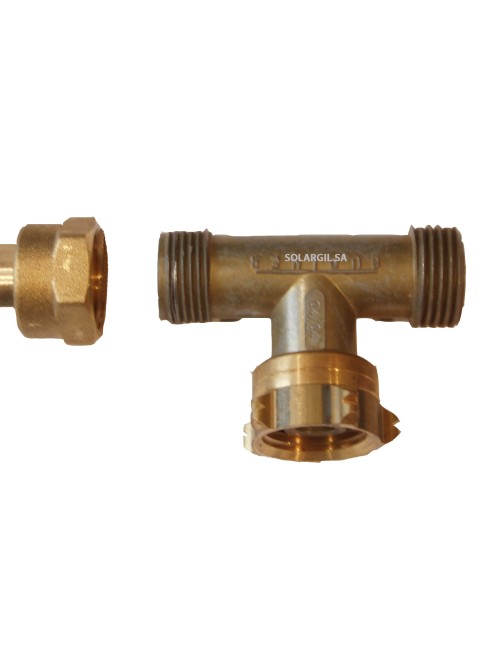 TE DE RACCORDEMENT GAZ