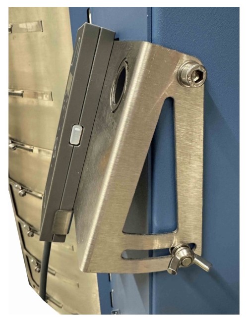 SUPPORT INOX POUR TC75 FIXATION SUR LA GAUCHE