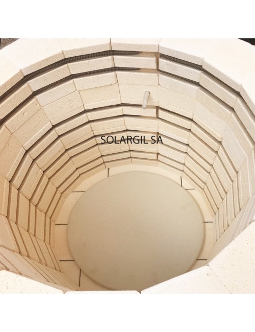 JEU DE 4 RESISTANCES FOUR 1320°C PLUTON-3S 76 L