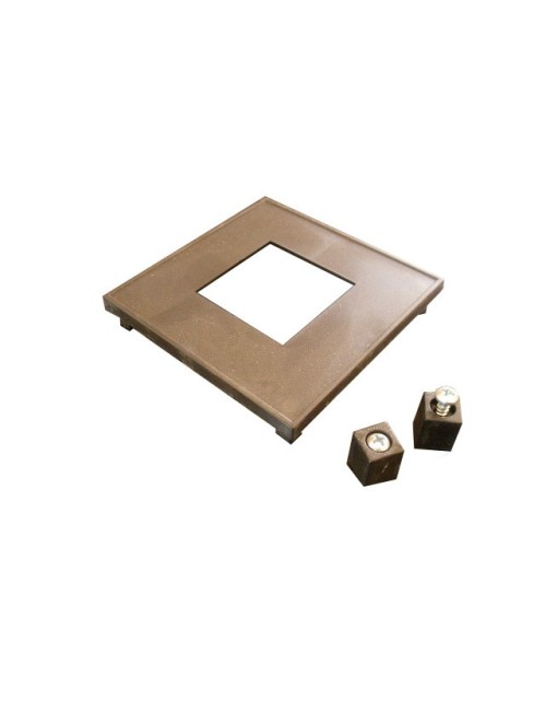 PLAQUE ADAPTATEUR REGULATION ATR-244  72 X 72 MM EN 96 X 96 MM