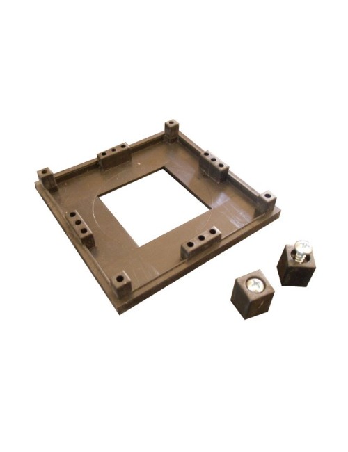 PLAQUE ADAPTATEUR REGULATION ATR-244  72 X 72 MM EN 96 X 96 MM