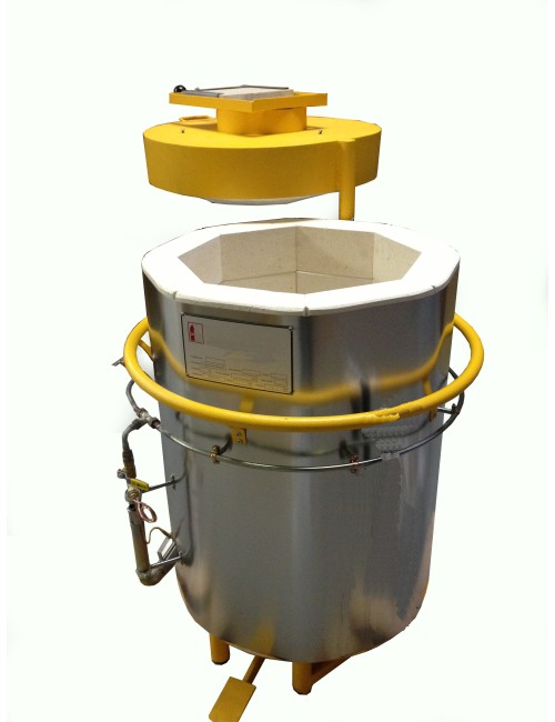 FOUR GAZ VERTICAL 1300°C HGP 75 L