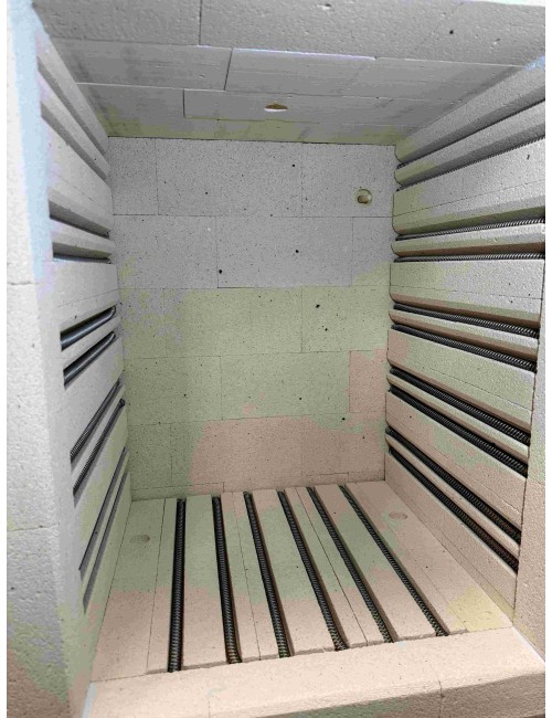 FOUR HELIOS INOX 3 FACES CHAUFFANTES 110 L 1300°C