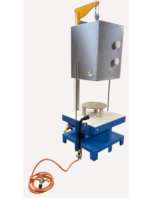 FOUR RAKU 123 L 1150°C TREUIL ELECTRIQUE