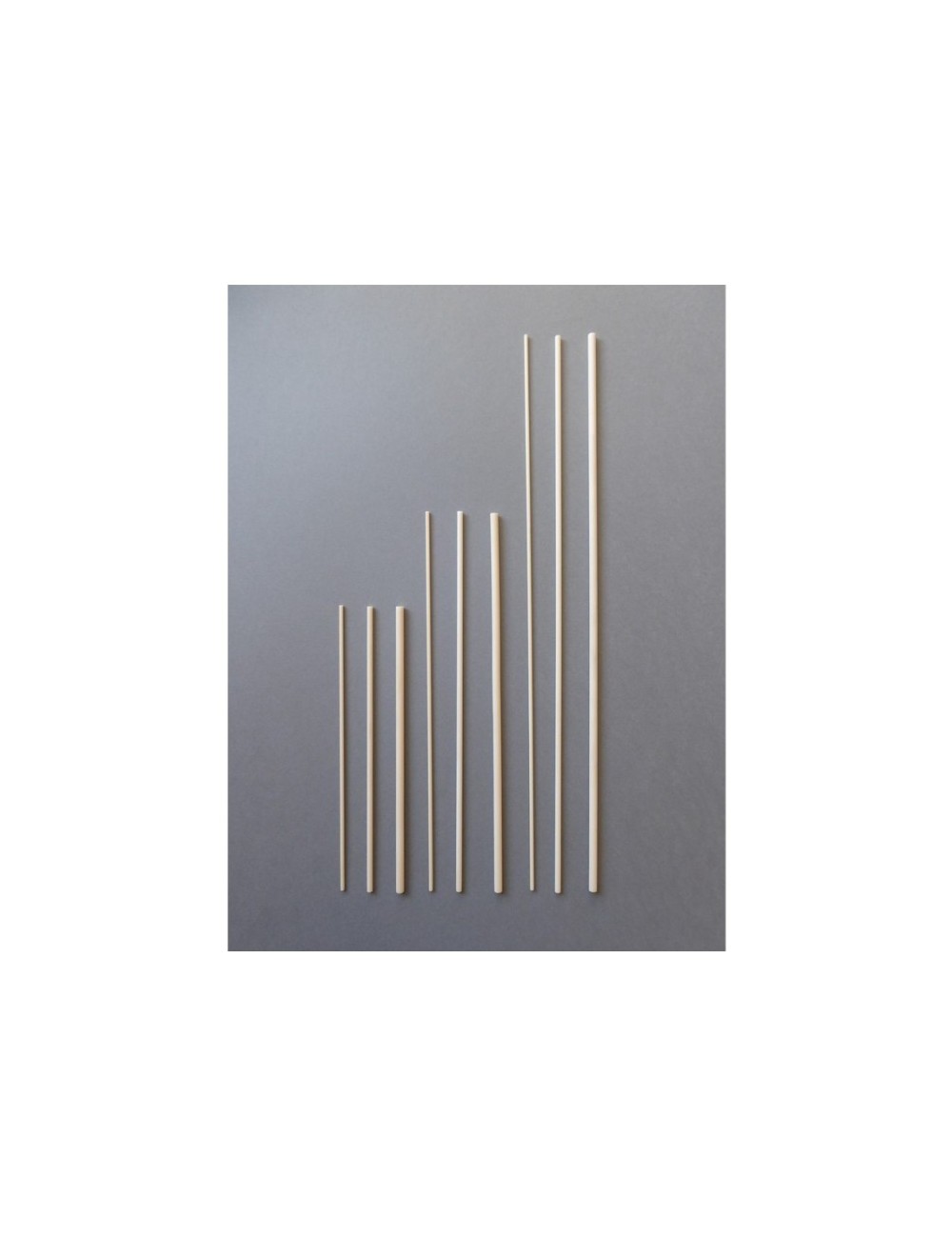 BARRE ALUMINE PURE 1400°C L150 X 2 MM