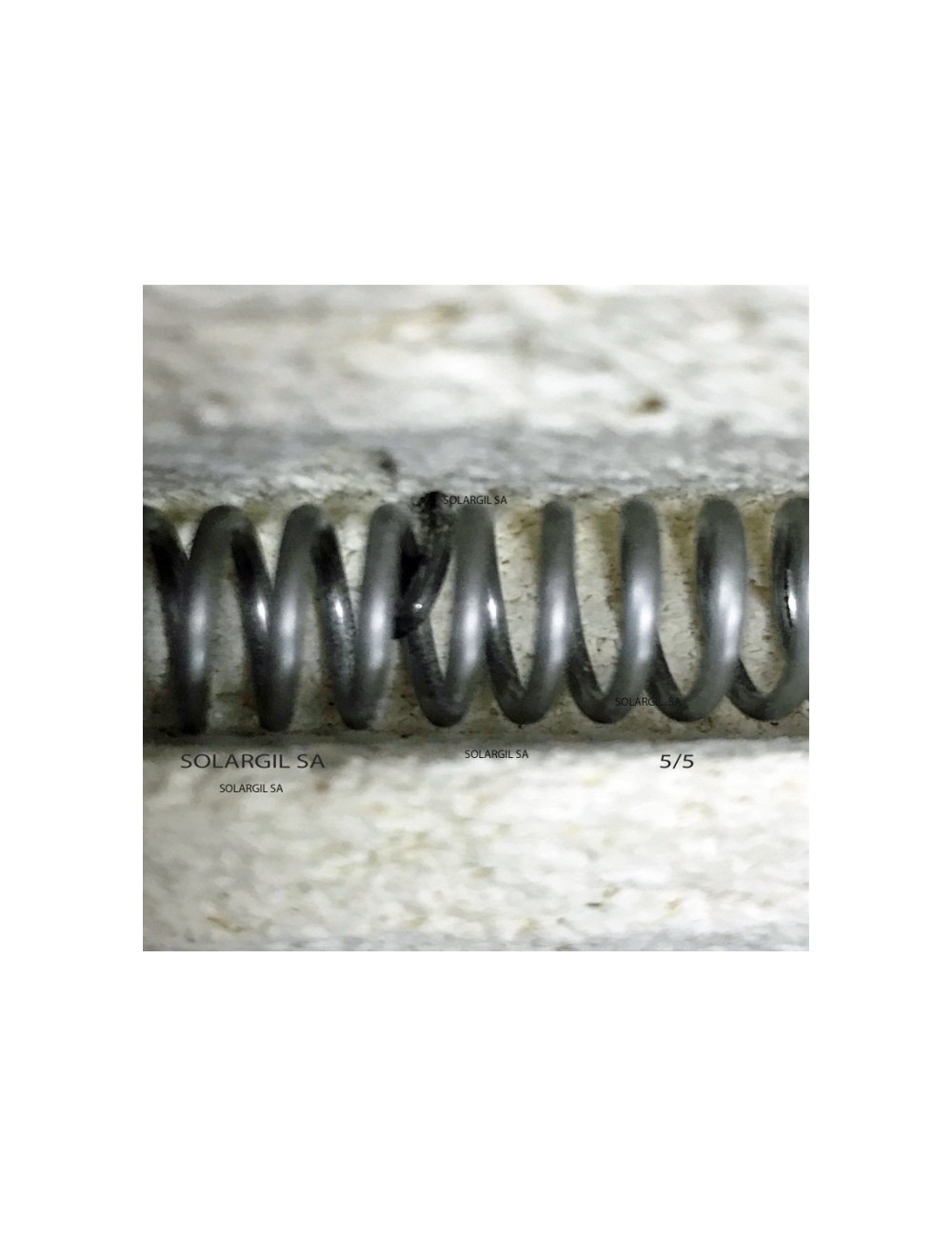 AGRAFE POUR RESISTANCE LONGUEUR 25mm diam1.6