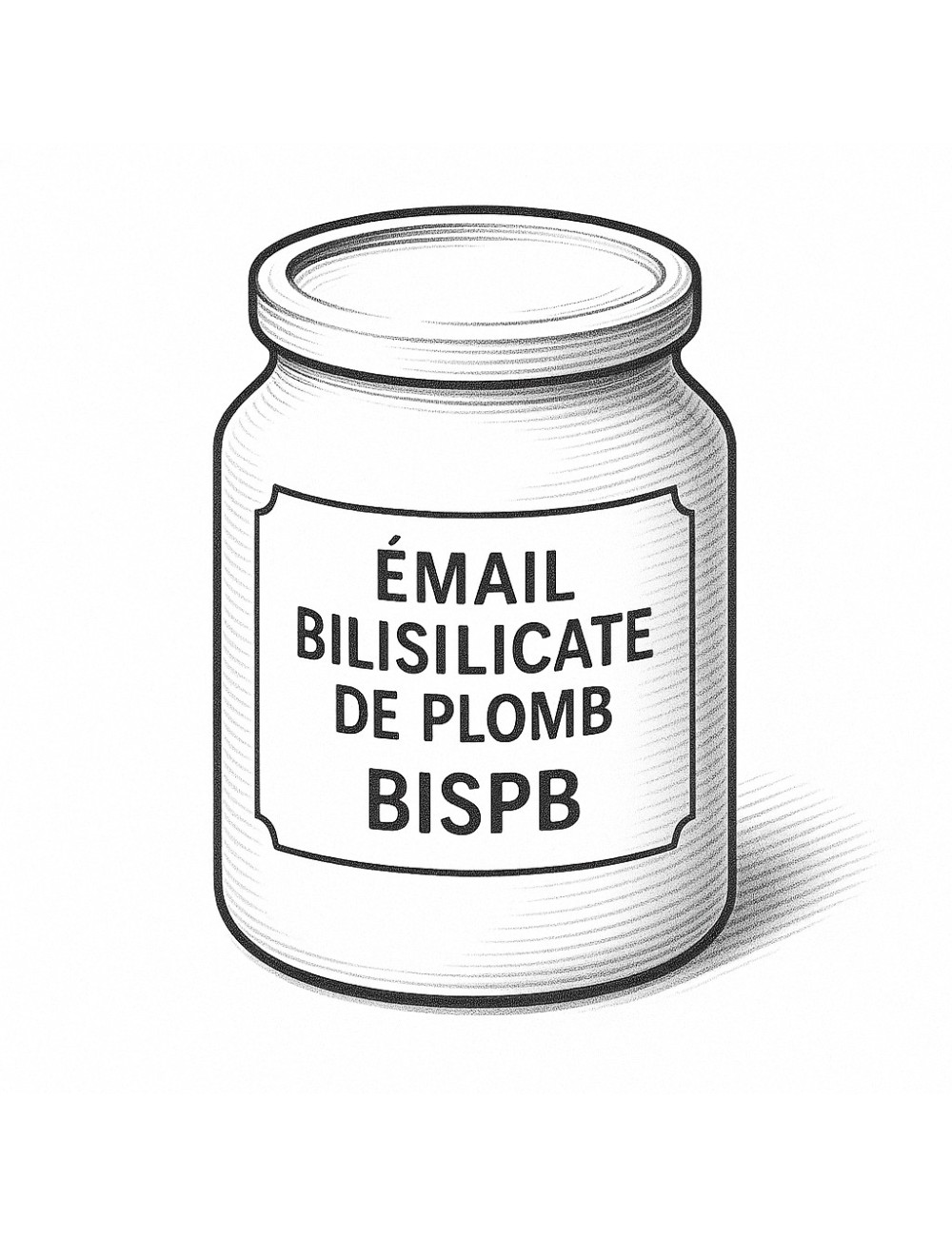 ÉMAIL FAÏENCE TRANSPARENT INCOLORE BISILICATE PLOMB BIS-PB