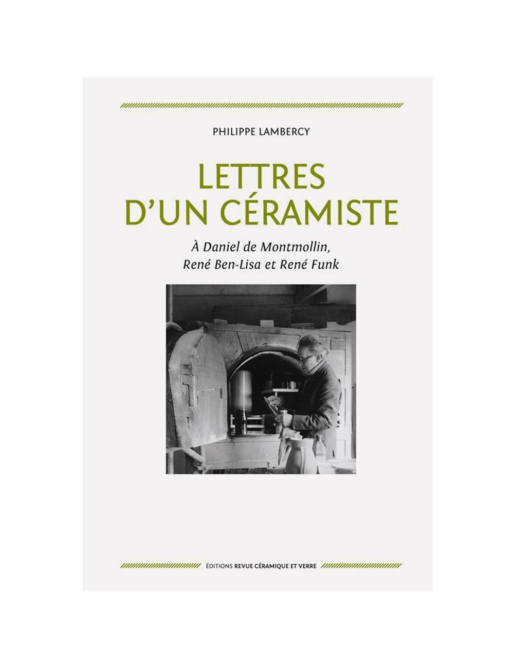 LIVRE LETTRES D'UN CÉRAMISTE