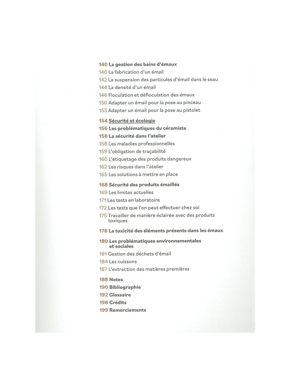 LIVRE LA SCIENCE DE LA CÉRAMIQUE