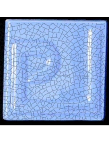 ÉMAIL FAÏENCE OPAQUE CRAQULELÉ BRILLANT BLEU CIEL 5938