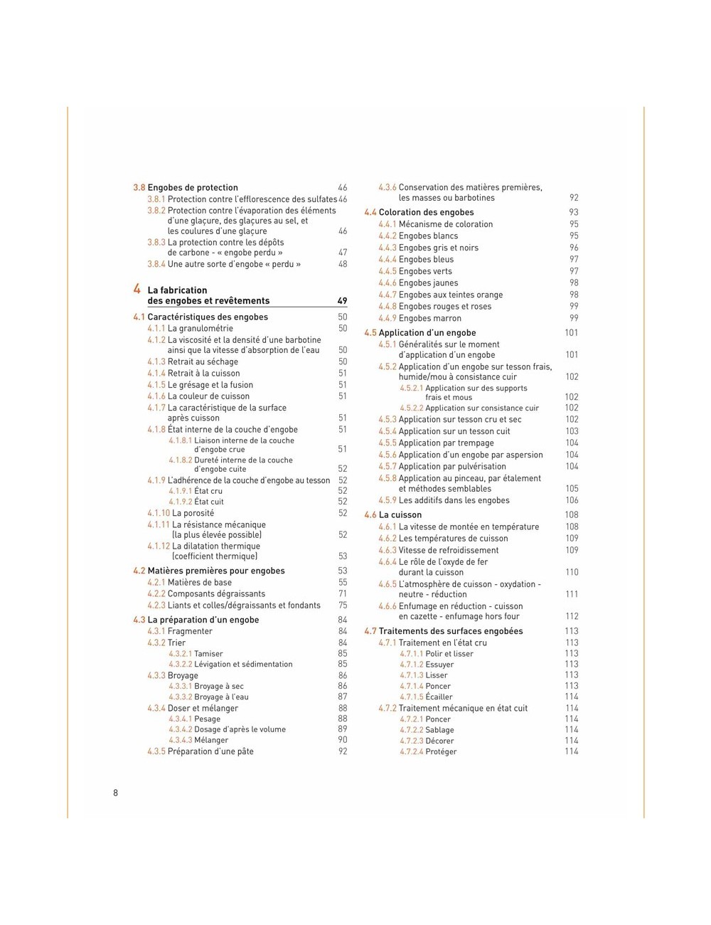 LIVRE ENGOBES ET AUTRES REVETEMENTS ARGILEUX EN CERAMIQUE