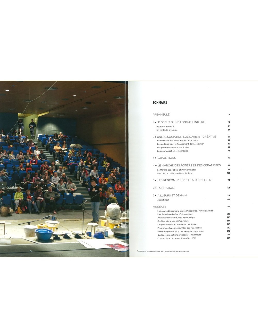 LIVRE LE PRINTEMPS DES POTIERS