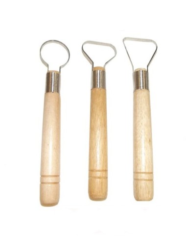 KIT 3 GROSSES MIRETTES COURTES POUR SCULPTURES, FIL COUPANT H.20 CM 